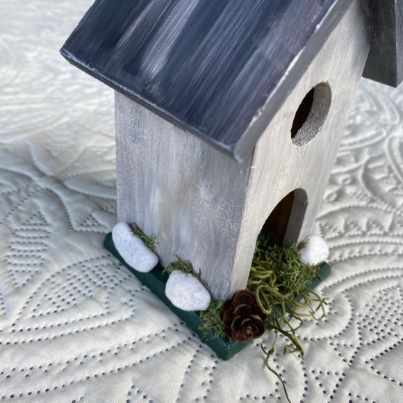 Small Rustic BirdHouse Chapel/Church Decor - Picture 2 of 7